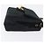 CHANEL Mini Matelasse 17 Chain Shoulder Bag Satin Black Gold CC Auth 182739SAV Nero D'oro - vista 3