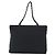 Borsa a tracolla Salvatore Ferragamo Vala Chain in tela nero argento Auth 183134 - vista 13