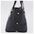VERSACE Handtasche aus Leder Marineblau Gold Auth bs35368 Golden  - Ansicht 4