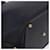 VERSACE Handtasche aus Leder Marineblau Gold Auth bs35368 Golden  - Ansicht 9