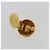Orecchini CHANEL metallo Gold Tone CC Auth 183504 - vista 9