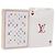 Carte da Gioco LOUIS VUITTON Multicolor Black White LV Auth 184279M Nero Bianco