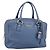 Borsa PRADA in pelle blu e oro Auth 183765V D'oro