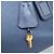 Borsa PRADA in pelle blu e oro Auth 183765V D'oro - vista 9