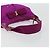 Borsa a tracolla Salvatore Ferragamo Vala in nylon viola e oro Autentica 182996A D'oro Porpora - vista 7