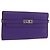 Hermès HERMES Kelly Long Wallet Epsom Violet Silber Authentisch 184179SM Lila