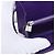Hermès HERMES Kelly Long Wallet Epsom Violet Silber Authentisch 184179SM Lila - Ansicht 25