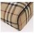 Borsa a tracolla BURBERRY Nova Check PVC Beige Argento Auth 184442 - vista 15