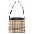 Borsa a tracolla BURBERRY Nova Check PVC Beige Argento Auth 184442 - vista 2