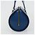Borsa LOUIS VUITTON Epi Soufflot Blu M52225 LV Auth 182665A - vista 3