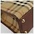 Borsa Burberry Nova Check in PVC Beige Oro Auth 182610A D'oro - vista 14