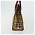 Borsa Burberry Nova Check in PVC Beige Oro Auth 182610A D'oro - vista 4