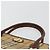 Borsa Burberry Nova Check in PVC Beige Oro Auth 182610A D'oro - vista 8