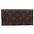 LOUIS VUITTON Monogram Portefeuille Emilie Long Wallet Red M60136 LV Auth 184234 Rosso Monogramma - vista 13