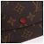 LOUIS VUITTON Monogram Portefeuille Emilie Long Wallet Red M60136 LV Auth 184234 Rosso Monogramma - vista 17