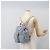PRADA Rucksack Nylon Hellblau Silber Auth 182131 - Ansicht 27
