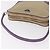 PRADA Schultertasche Canvas Beige Silber Auth 183714 - Ansicht 7