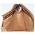 Clutch GUCCI GG Plus Supreme PVC Beige Oro Auth 184487 D'oro - vista 11