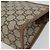 Clutch GUCCI GG Plus Supreme PVC Beige Oro Auth 184487 D'oro - vista 7
