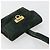 Borsa Salvatore Ferragamo Gancini in scamosciato verde e oro Auth 182928 D'oro - vista 6