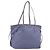 Borsa Tote PRADA in nylon viola argento Auth 183451 Porpora
