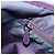 Borsa Tote PRADA in nylon viola argento Auth 183451 Porpora - vista 23