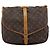 LOUIS VUITTON Borsa a Spalla Monogram Saumur 35 M42254 LV Auth ka4631 Monogramma - vista 13