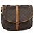 LOUIS VUITTON Borsa a Spalla Monogram Saumur 35 M42254 LV Auth ka4631 Monogramma - vista 2