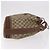 Borsa a tracolla GUCCI GG Supreme Web Sherry Line PVC Beige Oro Auth 182622 D'oro - vista 3
