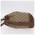 Borsa a tracolla GUCCI GG Supreme Web Sherry Line PVC Beige Oro Auth 182622 D'oro - vista 4