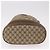 Borsa a tracolla GUCCI GG Supreme Web Sherry Line PVC Beige Oro Auth 182622 D'oro - vista 5