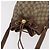 Borsa a tracolla GUCCI GG Supreme Web Sherry Line PVC Beige Oro Auth 182622 D'oro - vista 6