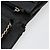 CHANEL Matelasse Chain Shoulder Bag Lamb Skin Black Gold CC Auth gh2043 Golden - view 9