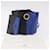 VERSACE Schultertasche aus Leder Blau Gold Auth BA13001V Golden  - Ansicht 12