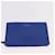 VERSACE Schultertasche aus Leder Blau Gold Auth BA13001V Golden  - Ansicht 21