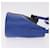 VERSACE Schultertasche aus Leder Blau Gold Auth BA13001V Golden  - Ansicht 3