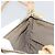 Borsa a Spalla FENDI Zucchino Canvas Beige Oro Auth 182966A D'oro - vista 19