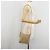 Borsa a Spalla FENDI Zucchino Canvas Beige Oro Auth 182966A D'oro - vista 22