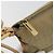 Borsa a Spalla FENDI Zucchino Canvas Beige Oro Auth 182966A D'oro - vista 9