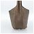 Borsa a tracolla LOEWE in pelle marrone argento Auth 183041A - vista 3
