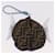 FENDI x FRGMT x POKMON ZUCCA Canvas Bucket Hat Mini-Dragon Brown Auth 161464SM Black  - view 11