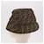 FENDI x FRGMT x POKMON ZUCCA Canvas Bucket Hat Mini-Dragon Brown Auth 161464SM Black  - view 3
