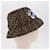 FENDI x FRGMT x POKMON ZUCCA Canvas Bucket Hat Mini-Dragon Brown Auth 161464SM Black  - view 4