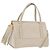 Borsa FENDI in pelle 2way Beige Oro Auth 183874 D'oro