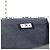 CHANEL Borsa a tracolla Chain Mini Matelasse Satin Beige Gold CC Auth 183621M D'oro - vista 12
