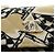 CHANEL Borsa a tracolla Chain Mini Matelasse Satin Beige Gold CC Auth 183621M D'oro - vista 17