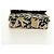 CHANEL Borsa a tracolla Chain Mini Matelasse Satin Beige Gold CC Auth 183621M D'oro - vista 5