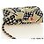 CHANEL Borsa a tracolla Chain Mini Matelasse Satin Beige Gold CC Auth 183621M D'oro - vista 6