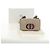 Sac Christian Dior Caro Micro Chain Canage en peau d'agneau beige or Auth 182573SAM Doré - vue 12