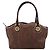 Borsa ETRO in PVC e pelle marrone oro Auth 183273A D'oro - vista 2
